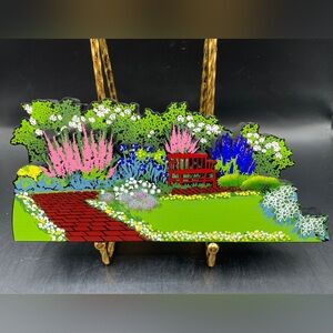 NIB Shelia's Limited Ed. My Favorite Places Garden Bench 626/5000